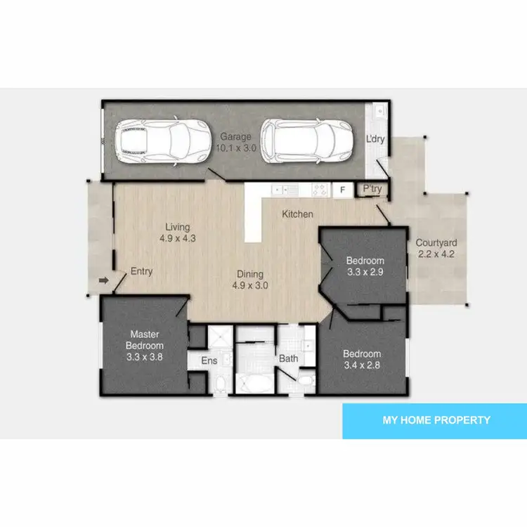Floorplan of Homely unit listing, 18/239-249 Mooroondu Road, Thorneside QLD 4158