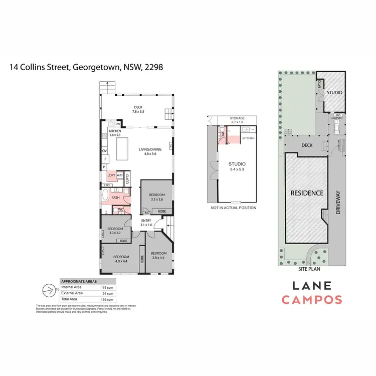 Floorplan of Homely house listing, 14 Collins Street, Georgetown NSW 2298