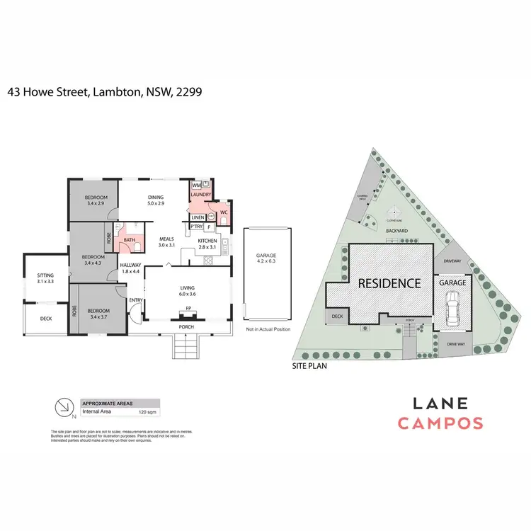 Floorplan of Homely house listing, 43 Howe Street, Lambton NSW 2299