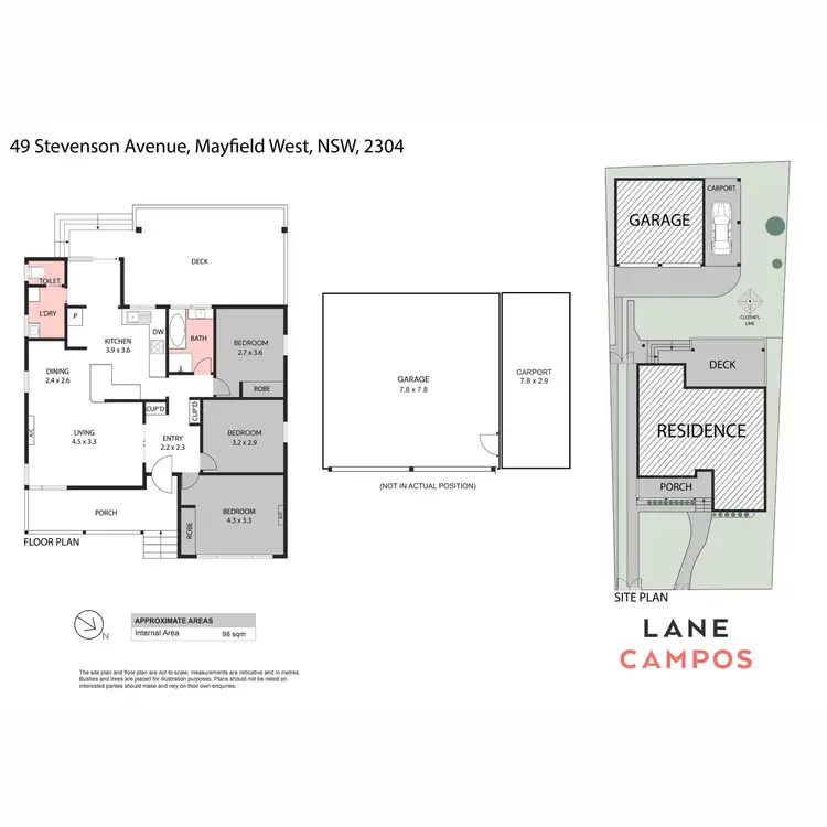 Floorplan of Homely house listing, 49 Stevenson Avenue, Mayfield West NSW 2304