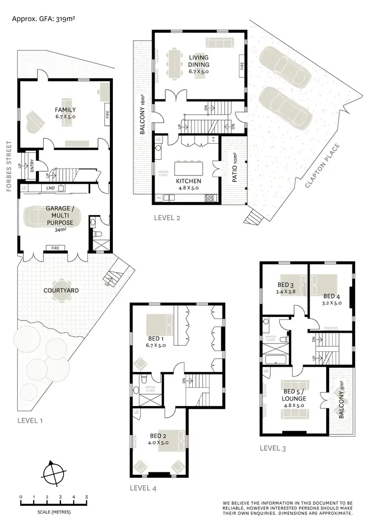Floorplan of Homely house listing, 188 Forbes Street, Darlinghurst NSW 2010
