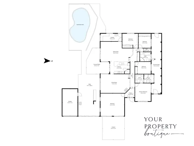 Floorplan of Homely house listing, 7 Iluka Street, Innes Park QLD 4670