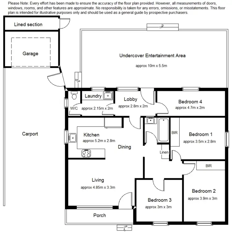 Floorplan of Homely house listing, 10 Francis Street, Port Augusta SA 5700