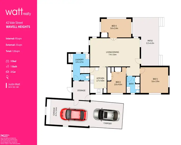 Floorplan of Homely house listing, 42 Vale Street, Wavell Heights QLD 4012
