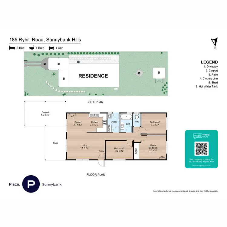 Floorplan of Homely house listing, 185 Ryhill Road, Sunnybank Hills QLD 4109