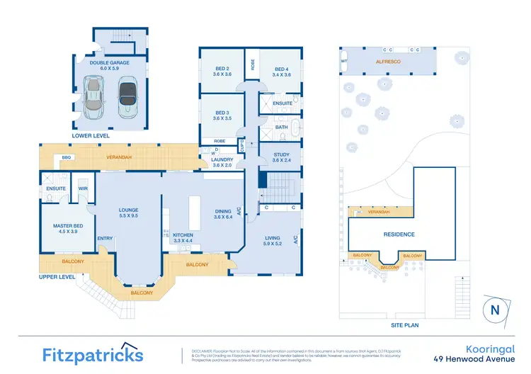 Floorplan of Homely house listing, 49 Henwood Avenue, Kooringal NSW 2650