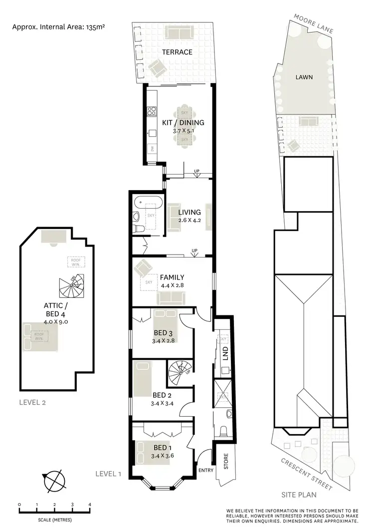 Floorplan of Homely house listing, 6 Crescent Street, Rozelle NSW 2039