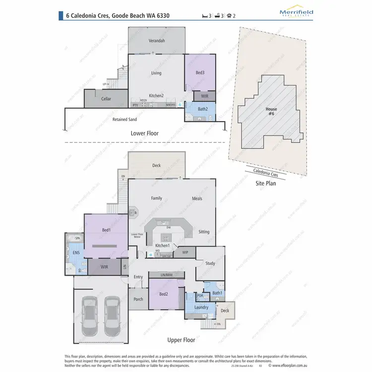 Floorplan of Homely house listing, 6 Caledonia Crescent, Goode Beach WA 6330