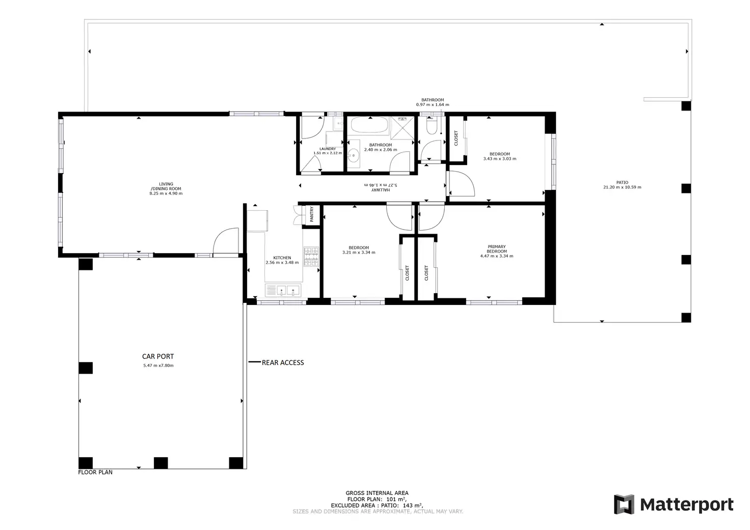 Floorplan of Homely house listing, 14 Sinnett Court, Wodonga VIC 3690