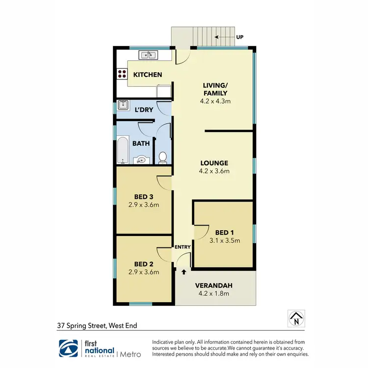 Floorplan of Homely house listing, 37 Spring Street, West End QLD 4101
