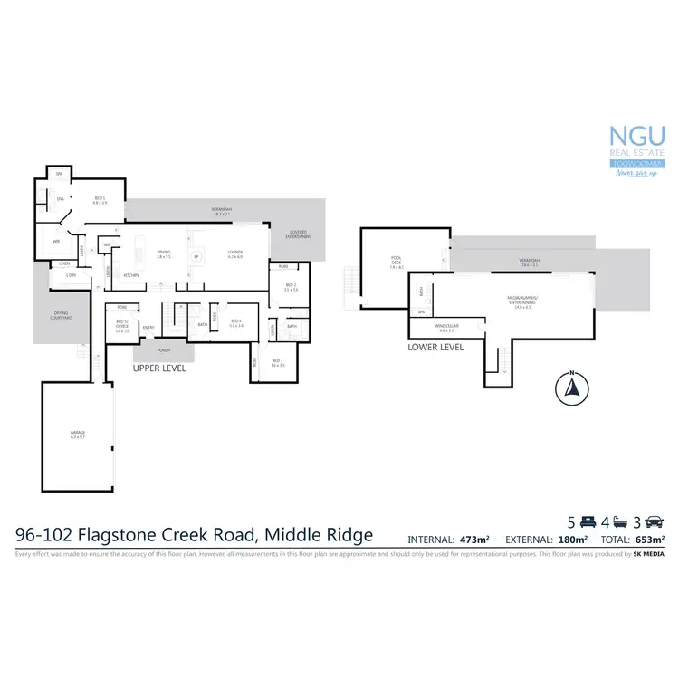 Floorplan of Homely house listing, 96-102 Flagstone Creek Road, Middle Ridge QLD 4350