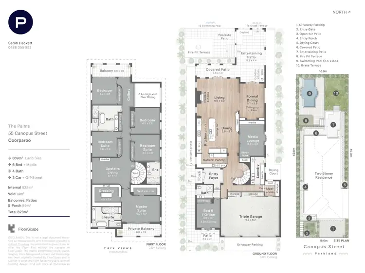 Floorplan of Homely house listing, 55 Canopus Street, Coorparoo QLD 4151