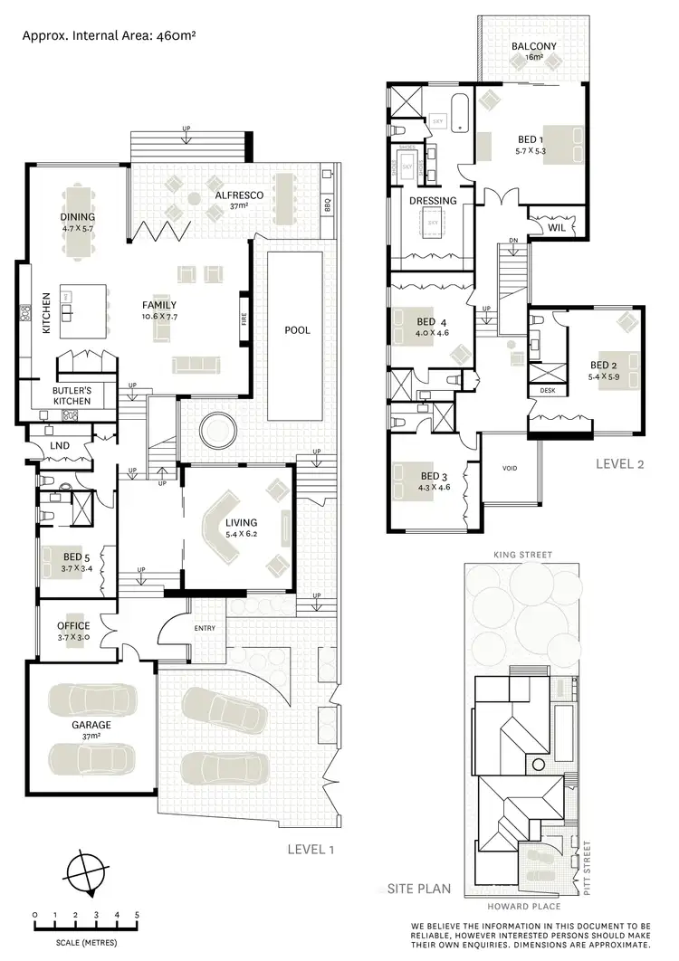 Floorplan of Homely house listing, 7 King Street, Hunters Hill NSW 2110