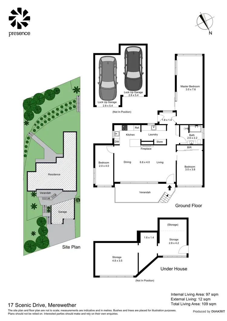 Floorplan of Homely house listing, 17 Scenic Drive, Merewether NSW 2291