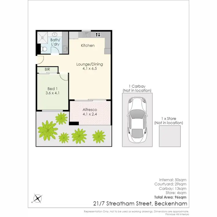 Floorplan of Homely apartment listing, 21/7 Streatham Street, Beckenham WA 6107