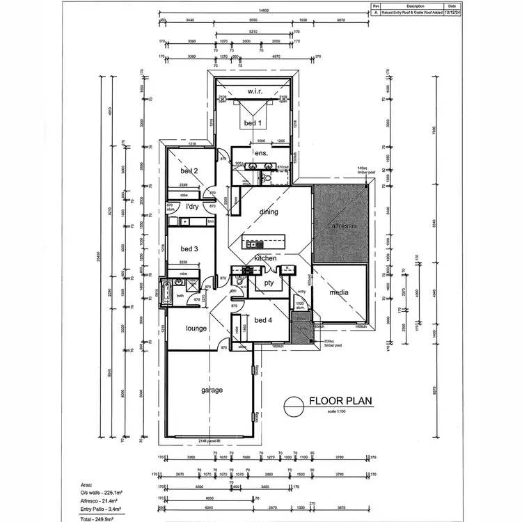 Floorplan of Homely house listing, 4 Ambrym Street, Bargara QLD 4670