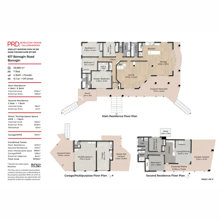 Floorplan of Homely rural property listing, 617 Bonogin Road, Bonogin QLD 4213