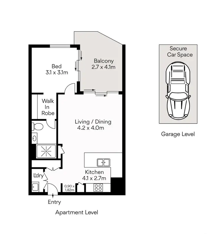 Floorplan of Homely apartment listing, 601/17-21 Duncan Street, West End QLD 4101