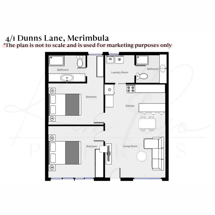 Floorplan of Homely apartment listing, 4/1 Dunns Lane, Merimbula NSW 2548