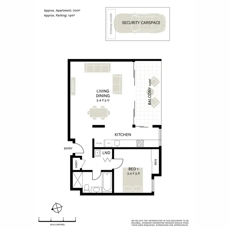 Floorplan of Homely apartment listing, 101/4 Alexandra Drive, Camperdown NSW 2050