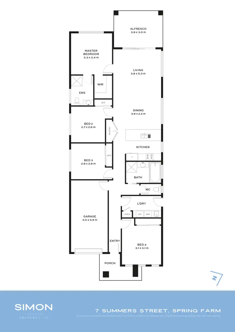 Floorplan of Homely house listing, 7 Summers Street, Spring Farm NSW 2570