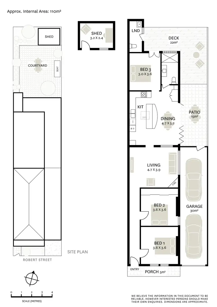 Floorplan of Homely house listing, 18 Robert Street, Petersham NSW 2049
