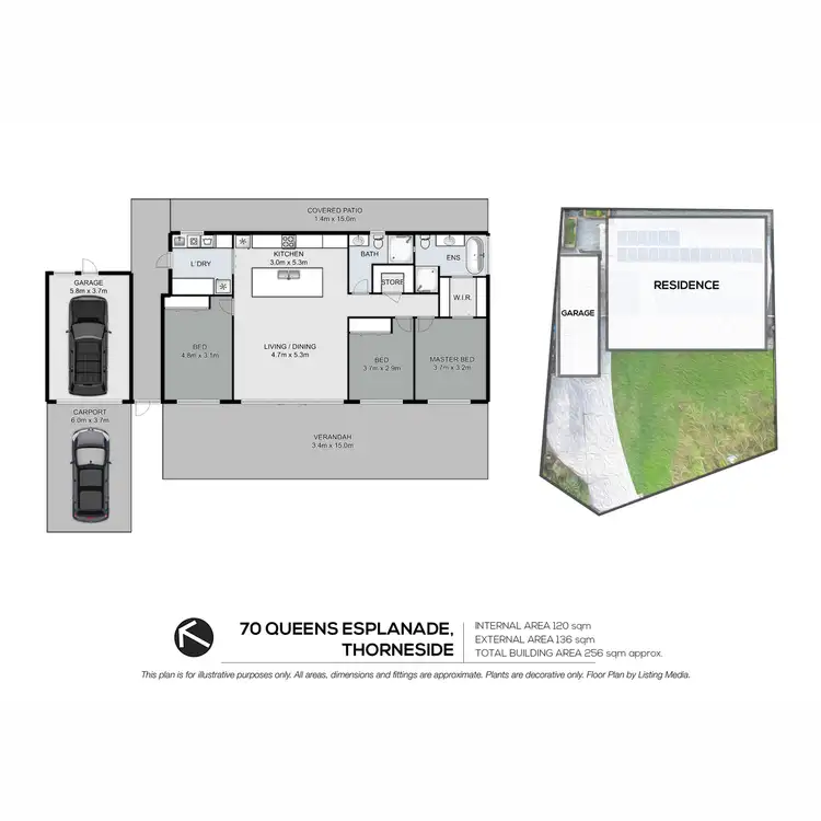Floorplan of Homely house listing, 70 Queens Esplanade, Thorneside QLD 4158