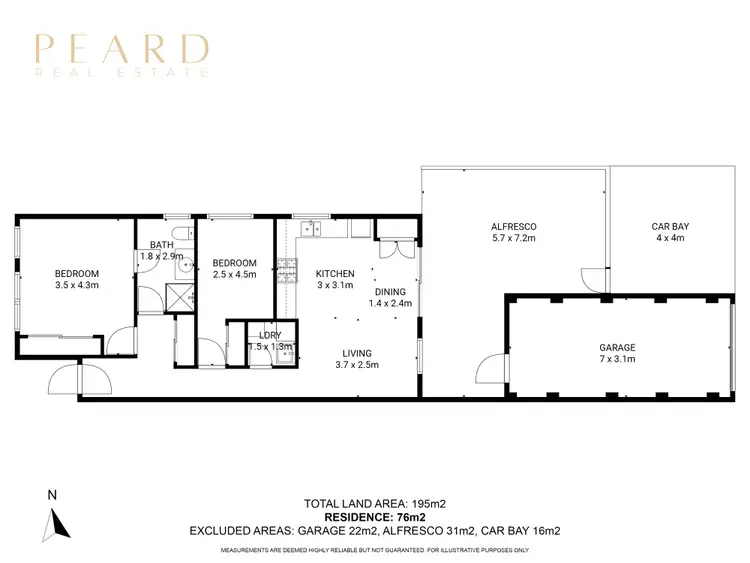 Floorplan of Homely house listing, 2/16 Pannell Way, Girrawheen WA 6064
