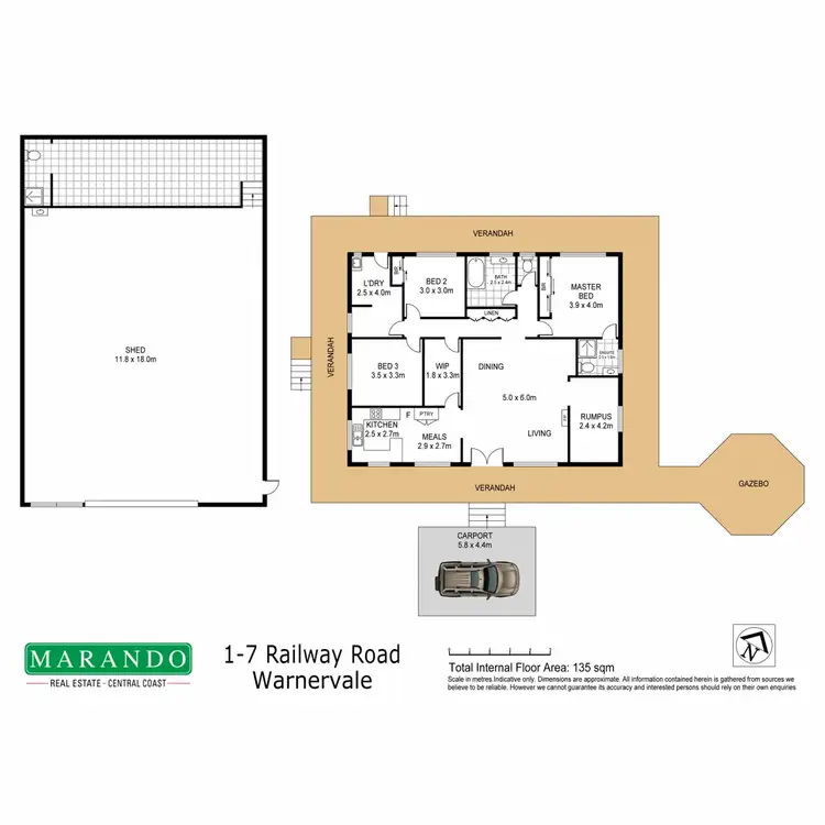 Floorplan of Homely house listing, 1-7 Railway Road, Warnervale NSW 2259