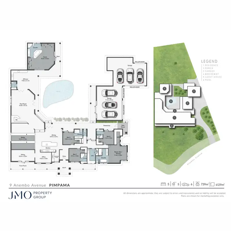 Floorplan of Homely house listing, 9 Anembo Avenue, Pimpama QLD 4209