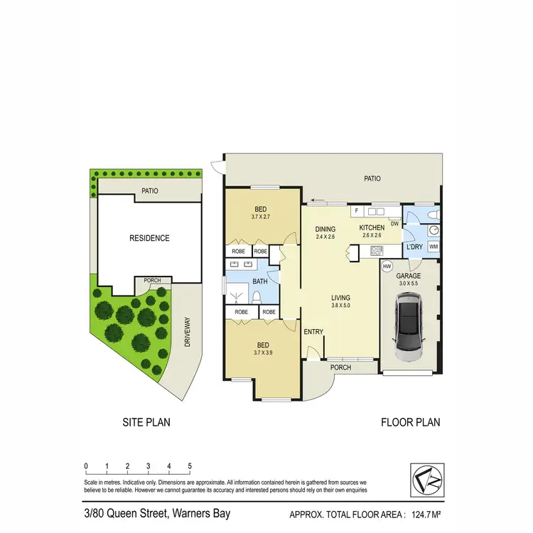 Floorplan of Homely villa listing, 3/80 Queen Street, Warners Bay NSW 2282