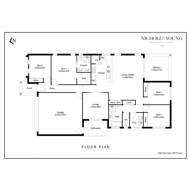 Floorplan of Homely house listing, 6 Cascade Street, Banya QLD 4551