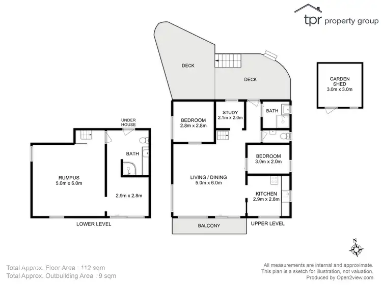 Floorplan of Homely house listing, 101 Big Roaring Beach Road, Surveyors Bay TAS 7116