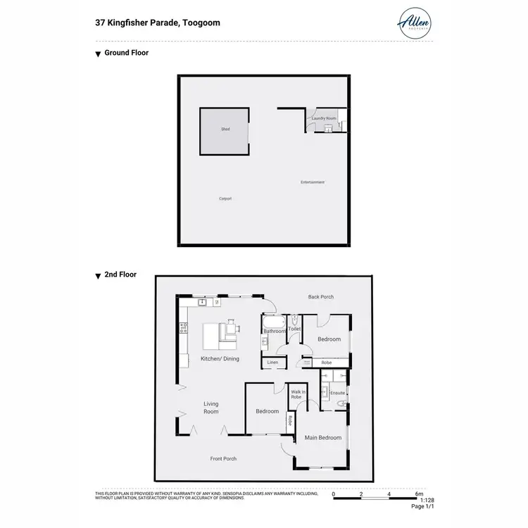 Floorplan of Homely house listing, 37 Kingfisher Parade, Toogoom QLD 4655