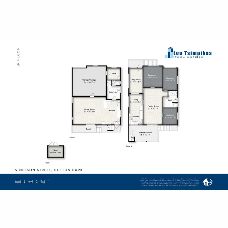 Floorplan of Homely house listing, 9 Nelson Street, Dutton Park QLD 4102