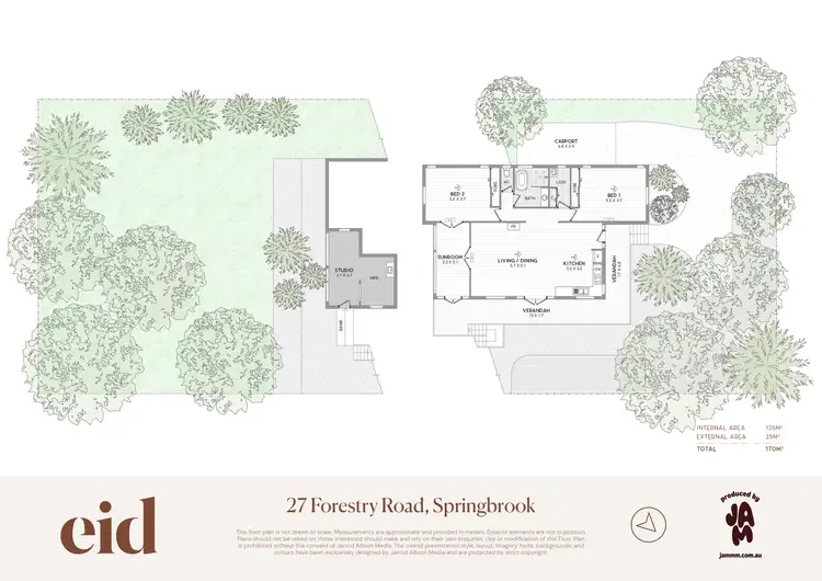 Floorplan of Homely house listing, 27 Forestry Road, Springbrook QLD 4213