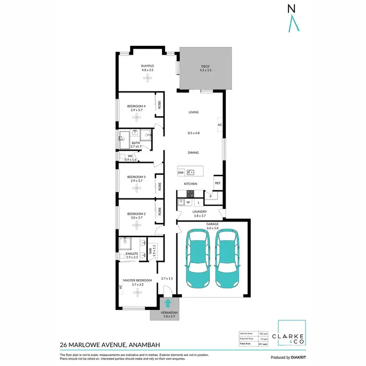 Floorplan of Homely house listing, 26 Marlowe Avenue, Anambah NSW 2320