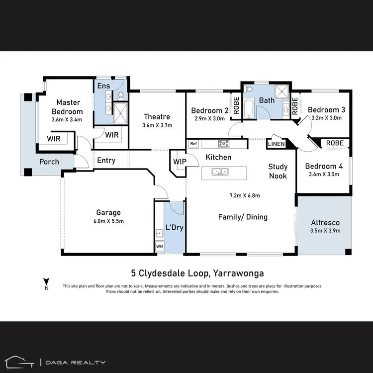 Floorplan of Homely house listing, 5 Clydesdale Loop, Yarrawonga VIC 3730