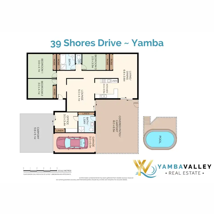 Floorplan of Homely house listing, 39 Shores Drive, Yamba NSW 2464