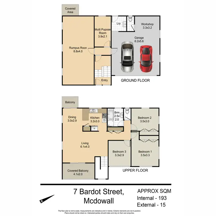 Floorplan of Homely house listing, 7 Bardot Street, Mcdowall QLD 4053