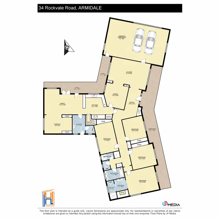 Floorplan of Homely house listing, 34 Rockvale Road, Armidale NSW 2350