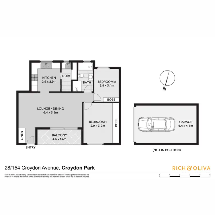 Floorplan of Homely apartment listing, 28/154 Croydon Avenue, Croydon Park NSW 2133