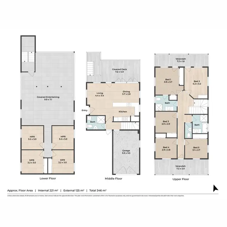 Floorplan of Homely house listing, 1/37 Wedd Street, Spring Hill QLD 4000