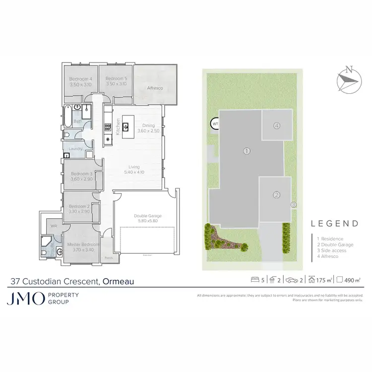 Floorplan of Homely house listing, 37 Custodian Crescent, Ormeau QLD 4208