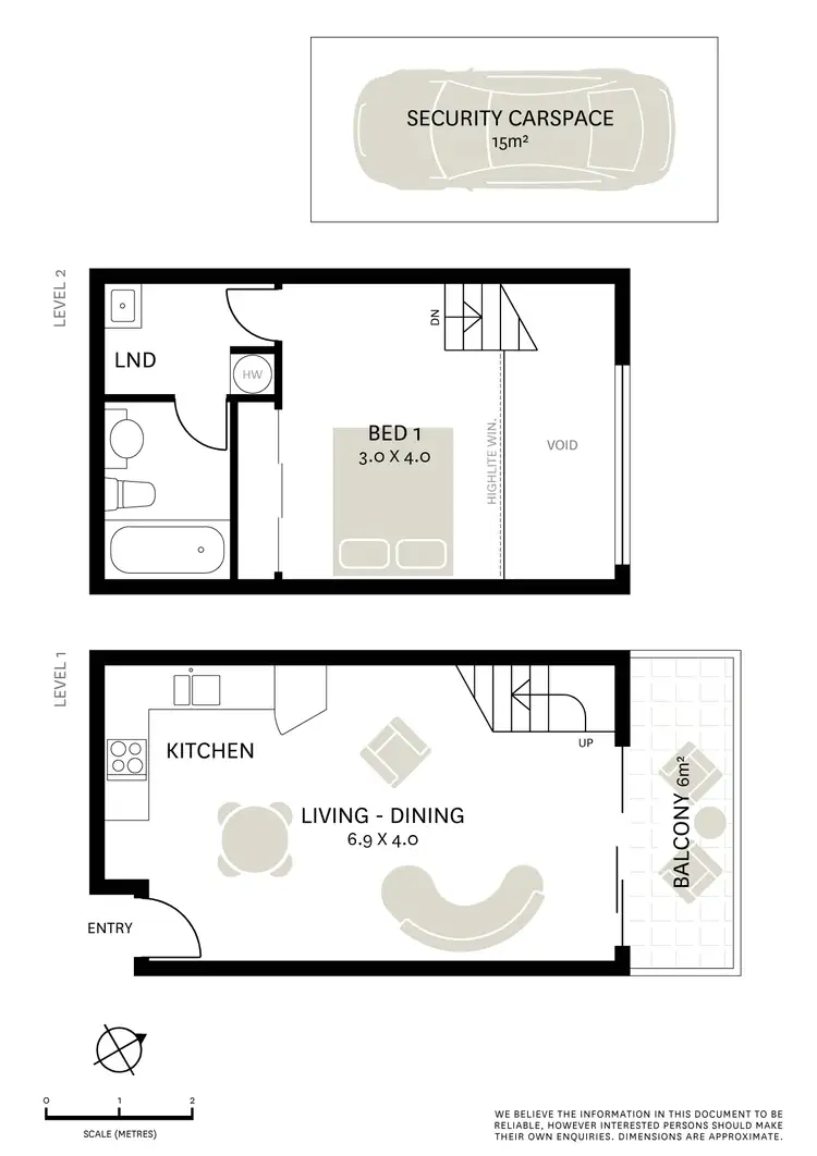 Floorplan of Homely apartment listing, 14/480 King Street, Newtown NSW 2042
