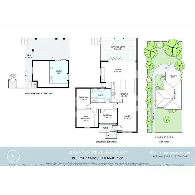 Floorplan of Homely house listing, 20 Keats Street, Byron Bay NSW 2481