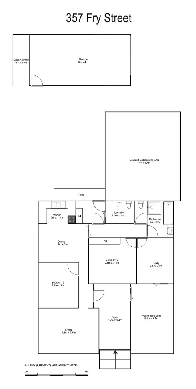 Floorplan of Homely house listing, 357 Fry Street, Grafton NSW 2460