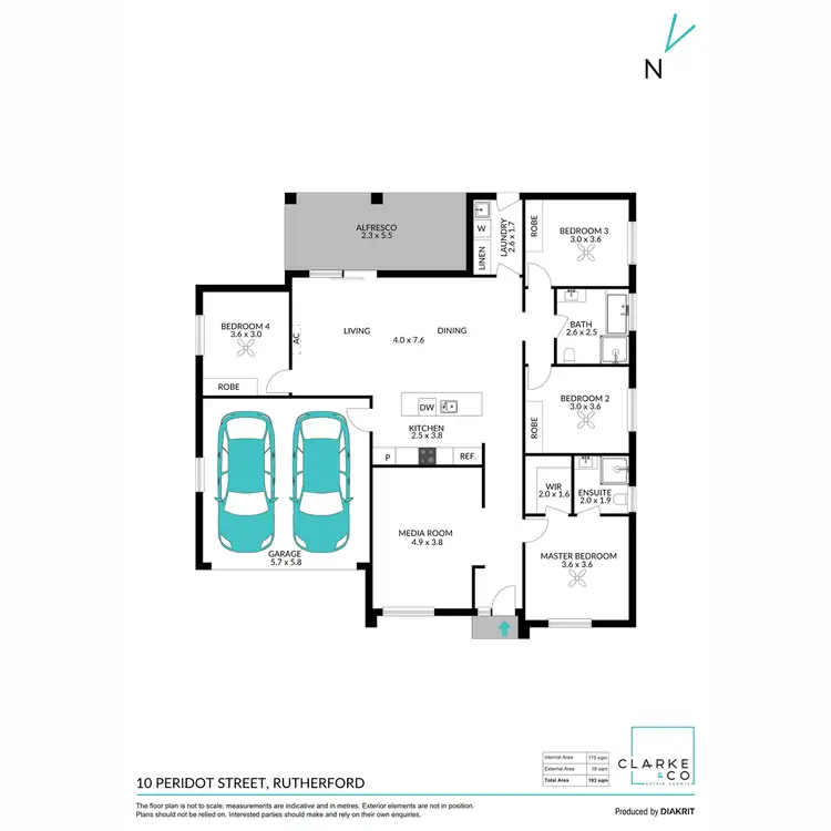 Floorplan of Homely house listing, 10 Peridot Street, Rutherford NSW 2320