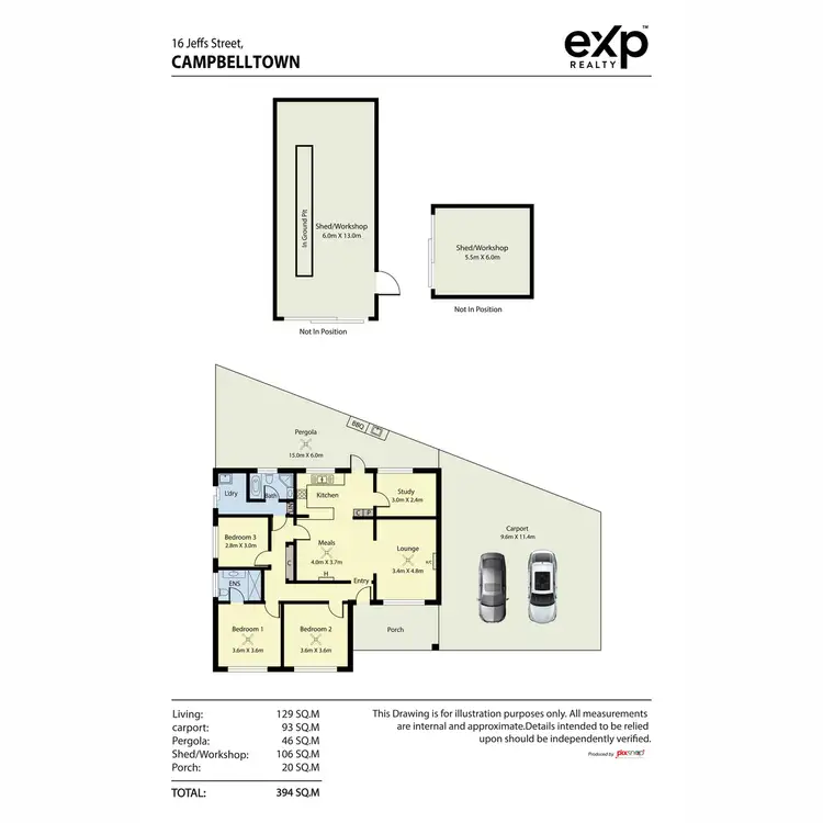 Floorplan of Homely house listing, 16 Jeffs Street, Campbelltown SA 5074
