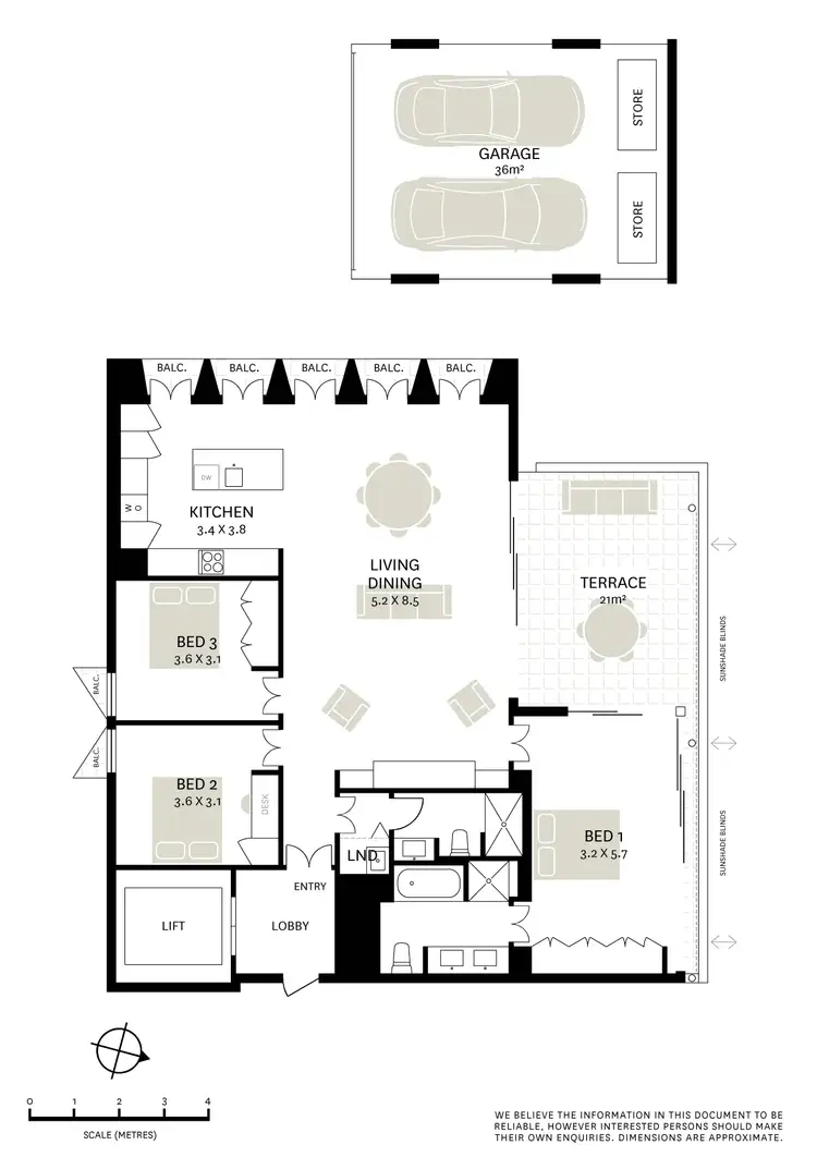 Floorplan of Homely apartment listing, 13/10 Wylde Street, Potts Point NSW 2011